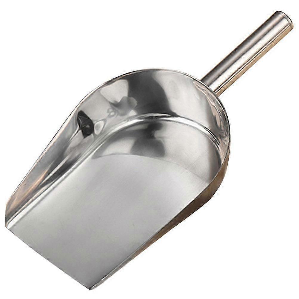 Pá de gelo em aço inoxidável para cozinha, bar e restaurante, 30 cm (12 polegadas)