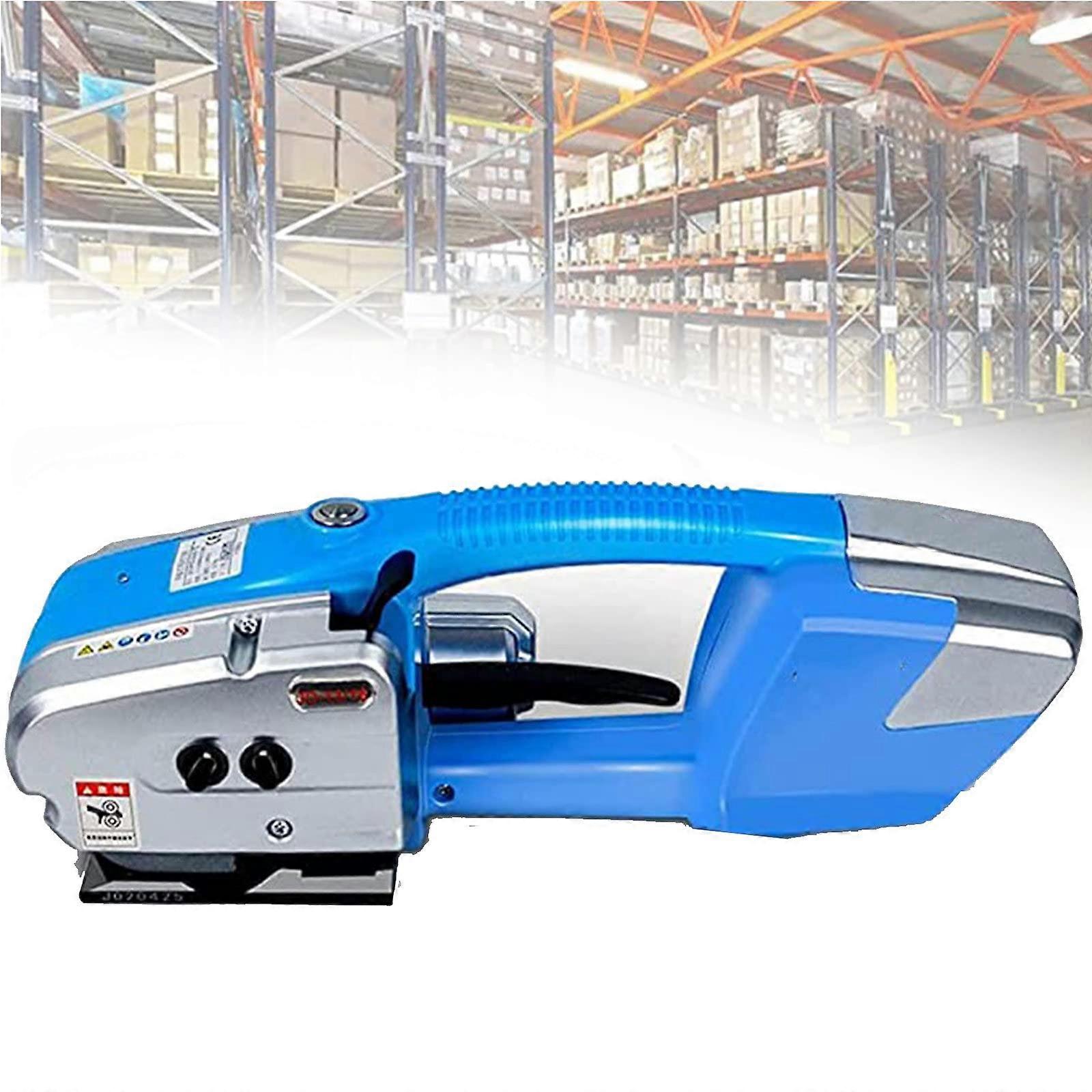 Electric Strapping Machine 3000mAh Battery Powered Tool with Automatic Strapping Cycle for Box and Pallet