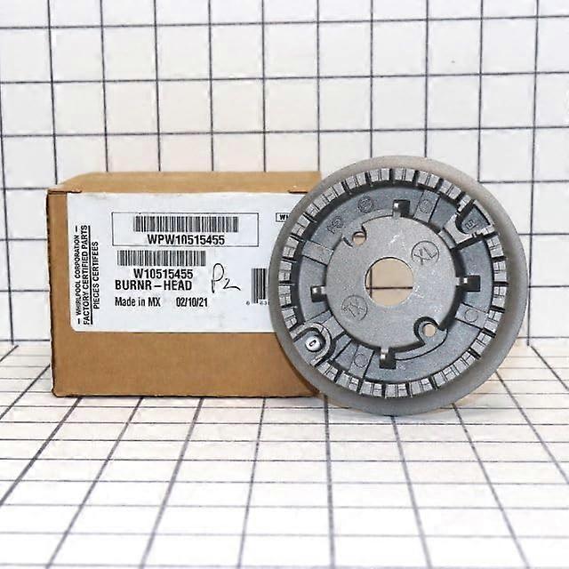 WPW10515455 Range Surface Burner Base 17.5K Replacement with Consistent Flame Performance