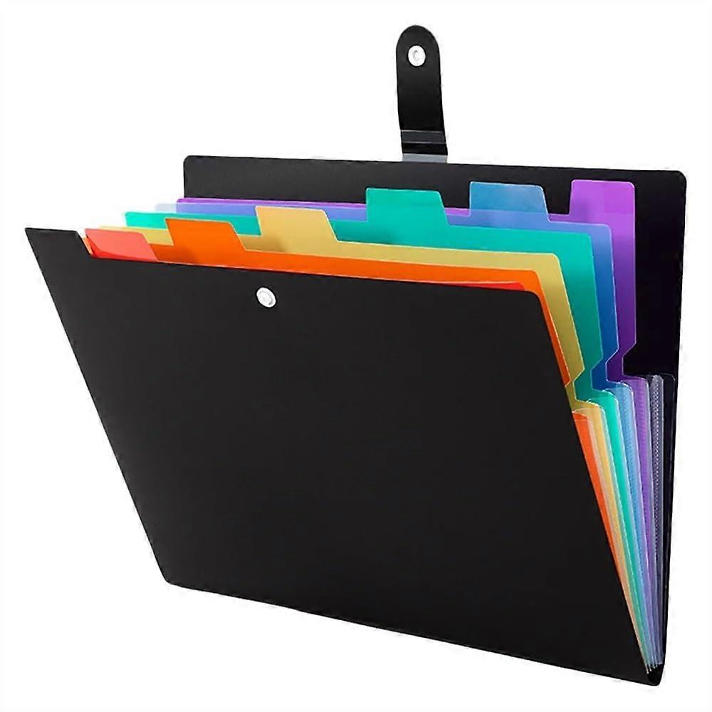 A4 Expanding File Organizer with Large Capacity MultiLayer Design for Office and School