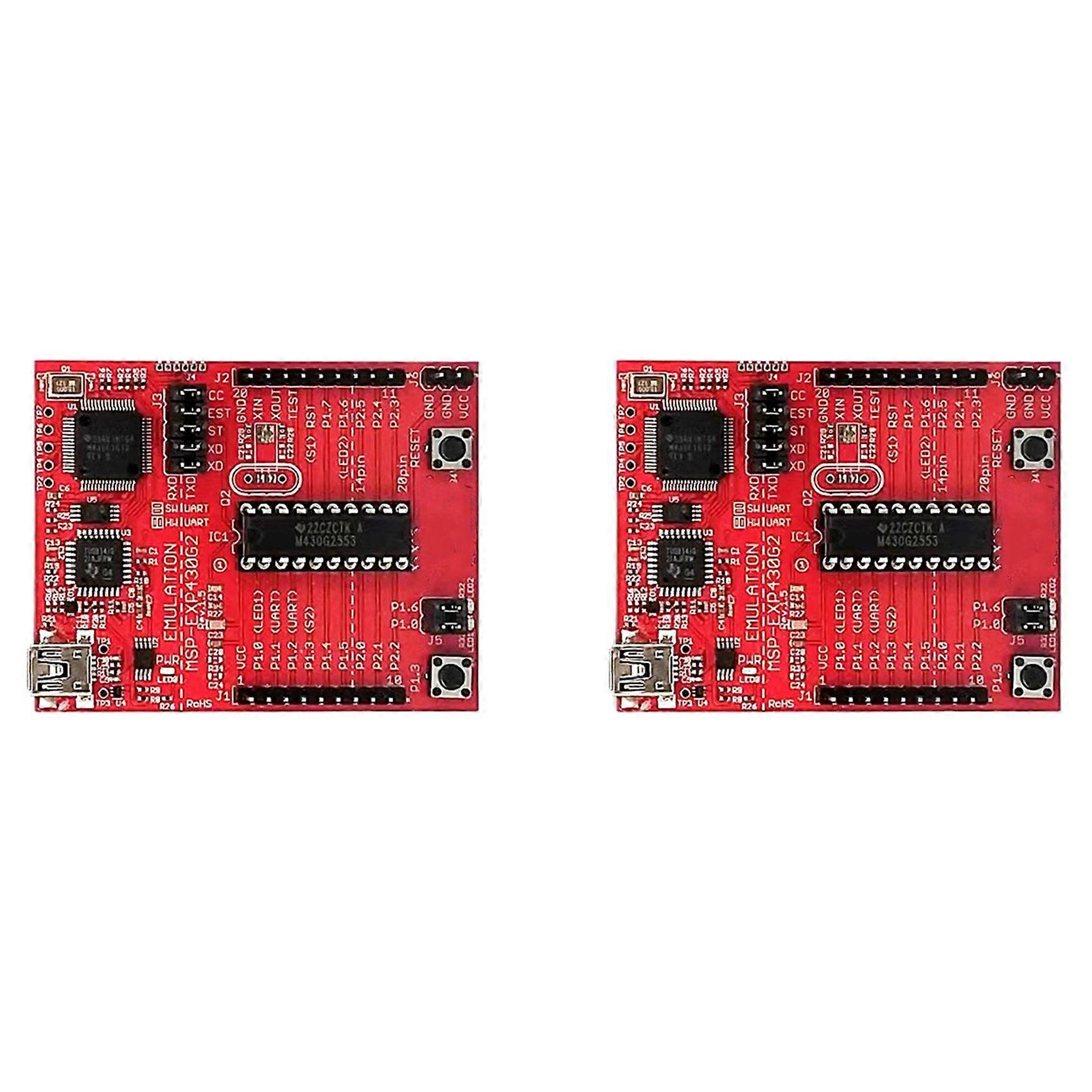 2X MSP-EXP430G2 Development Boards Kit - MSP430 LaunchPad Dev Kit MSP-EXP430G2