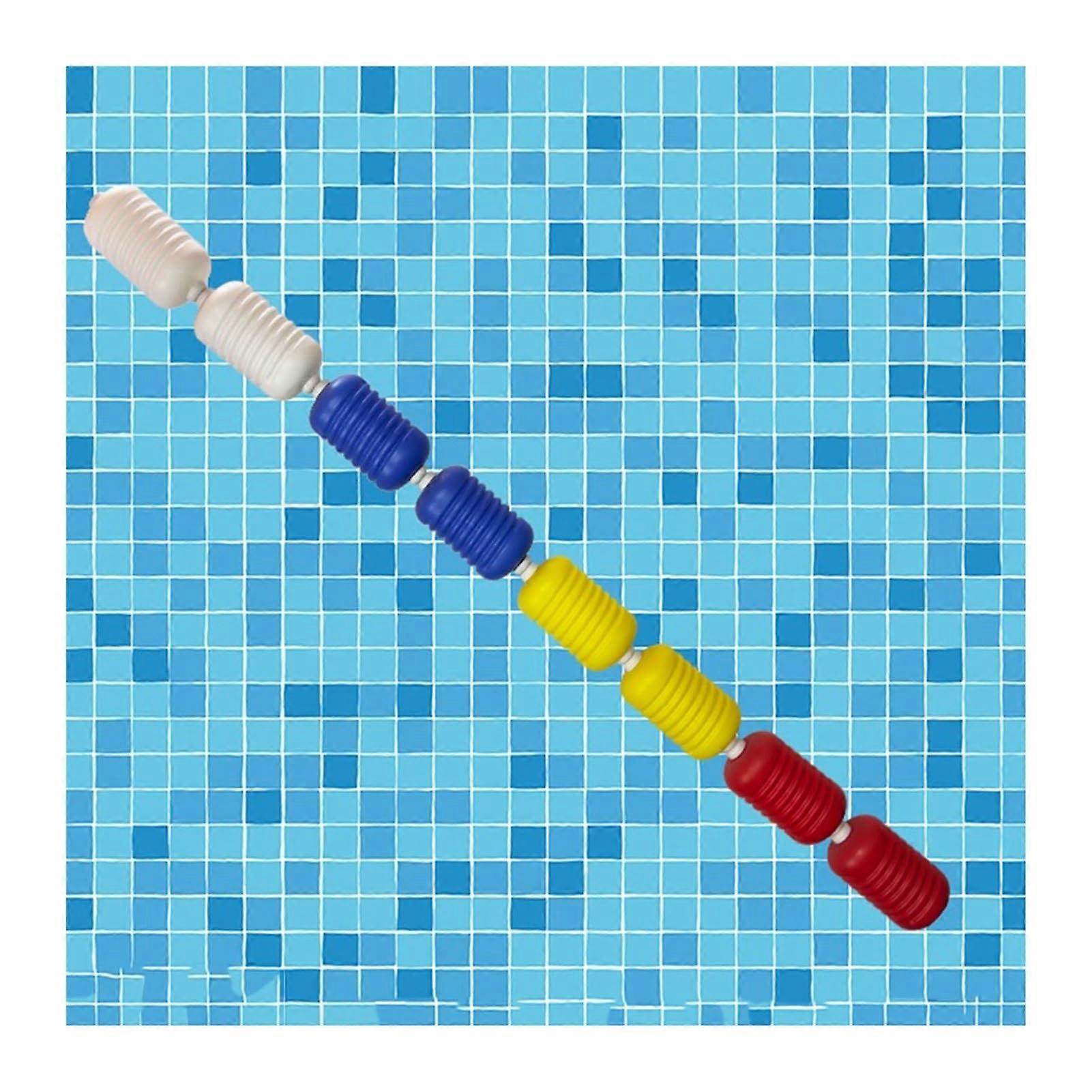 Steel Wire Rope Pool Safety Divider, 2m  Visibility Red Wave Blocking Lane Rope