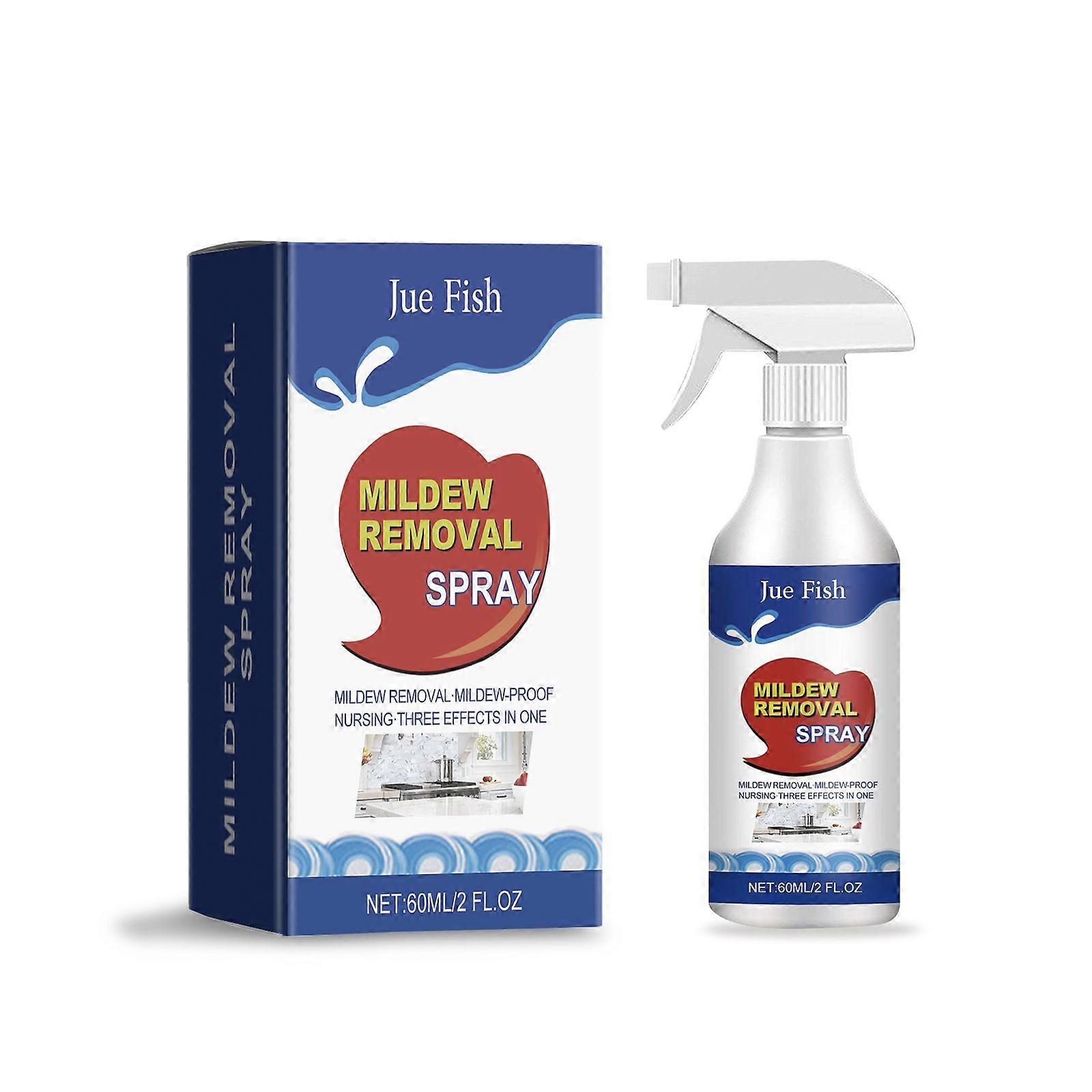 Jue-Fish Mildew Remover Spray For Walls Toilets And Sinks
