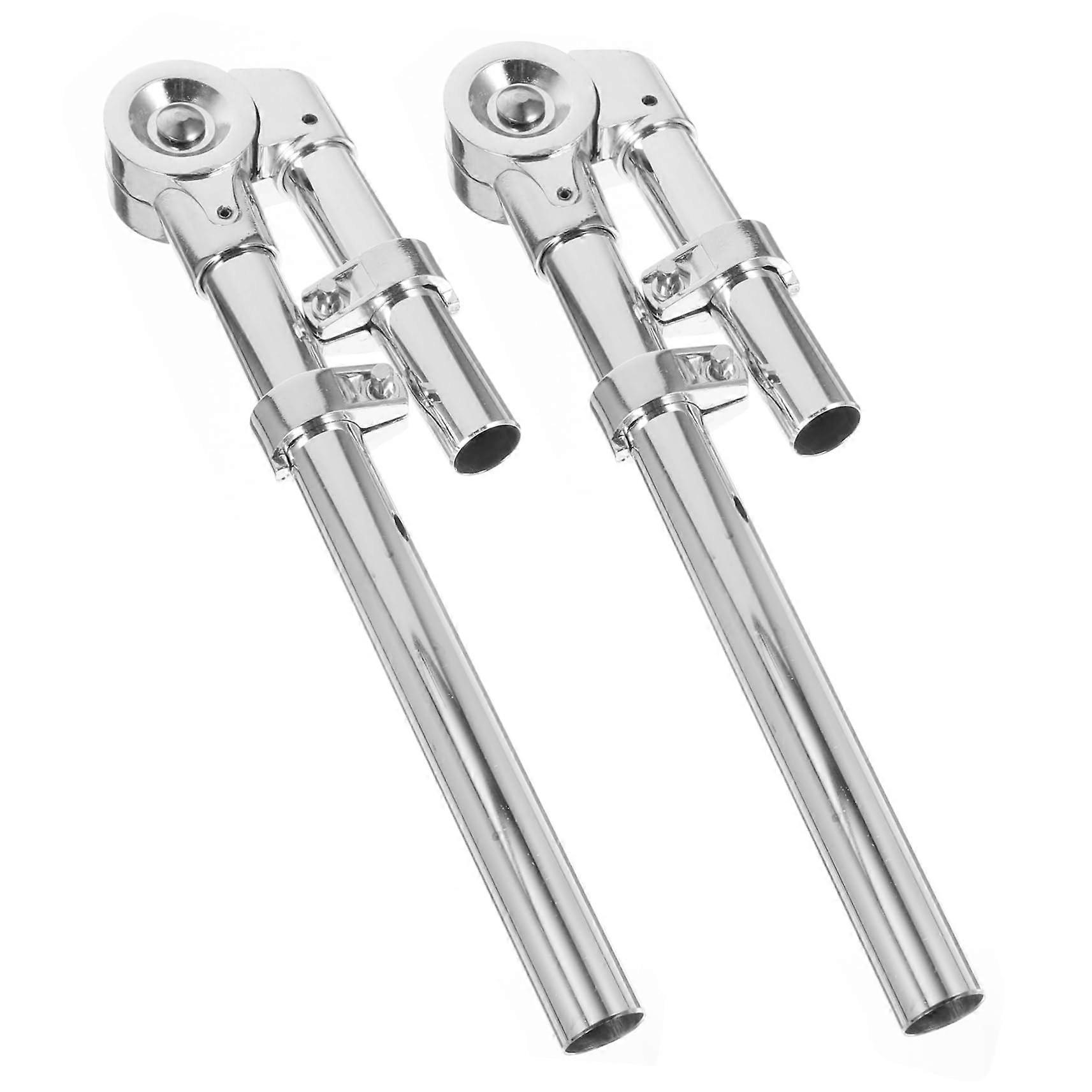 Tom Drum Stand Brackets 1 Pair with Stable Percussion Mounting Hardware for Easy Drum Setup