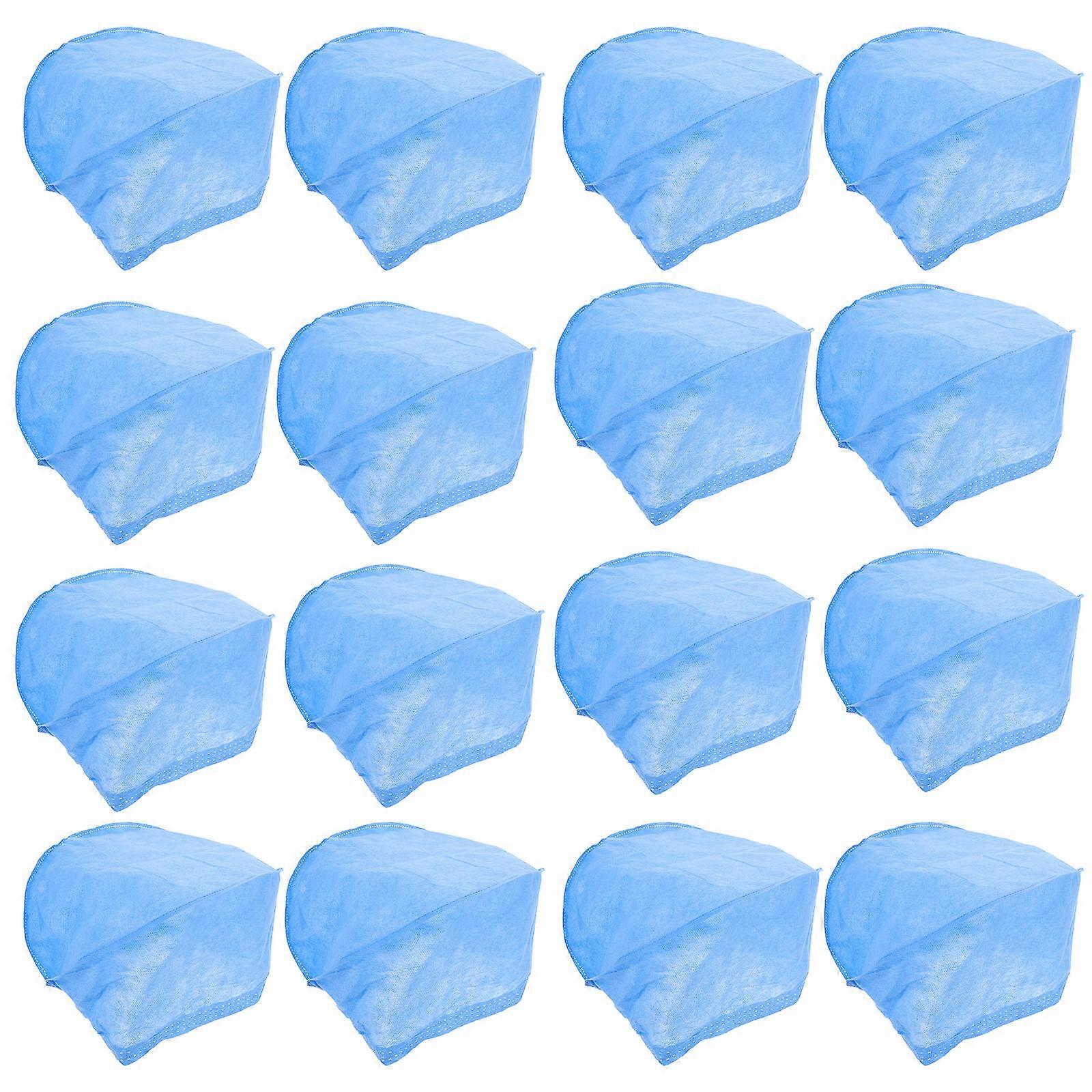 Disposable Hat Surgical Working Cap for Protective 50Pcs Blue Breathable Set