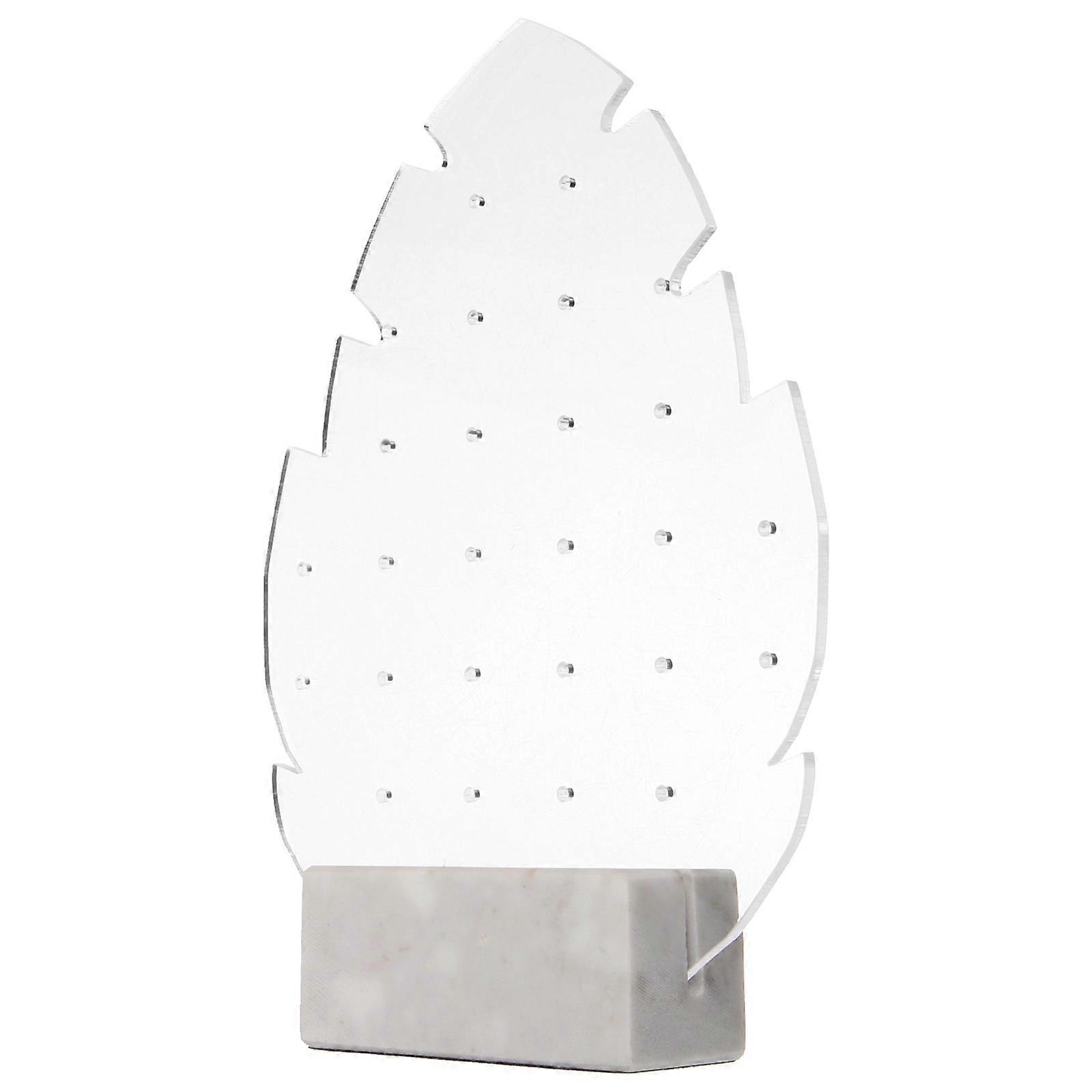 Earring Holder Multi Holes Display Stand for Earrings Storage Stylish Rack