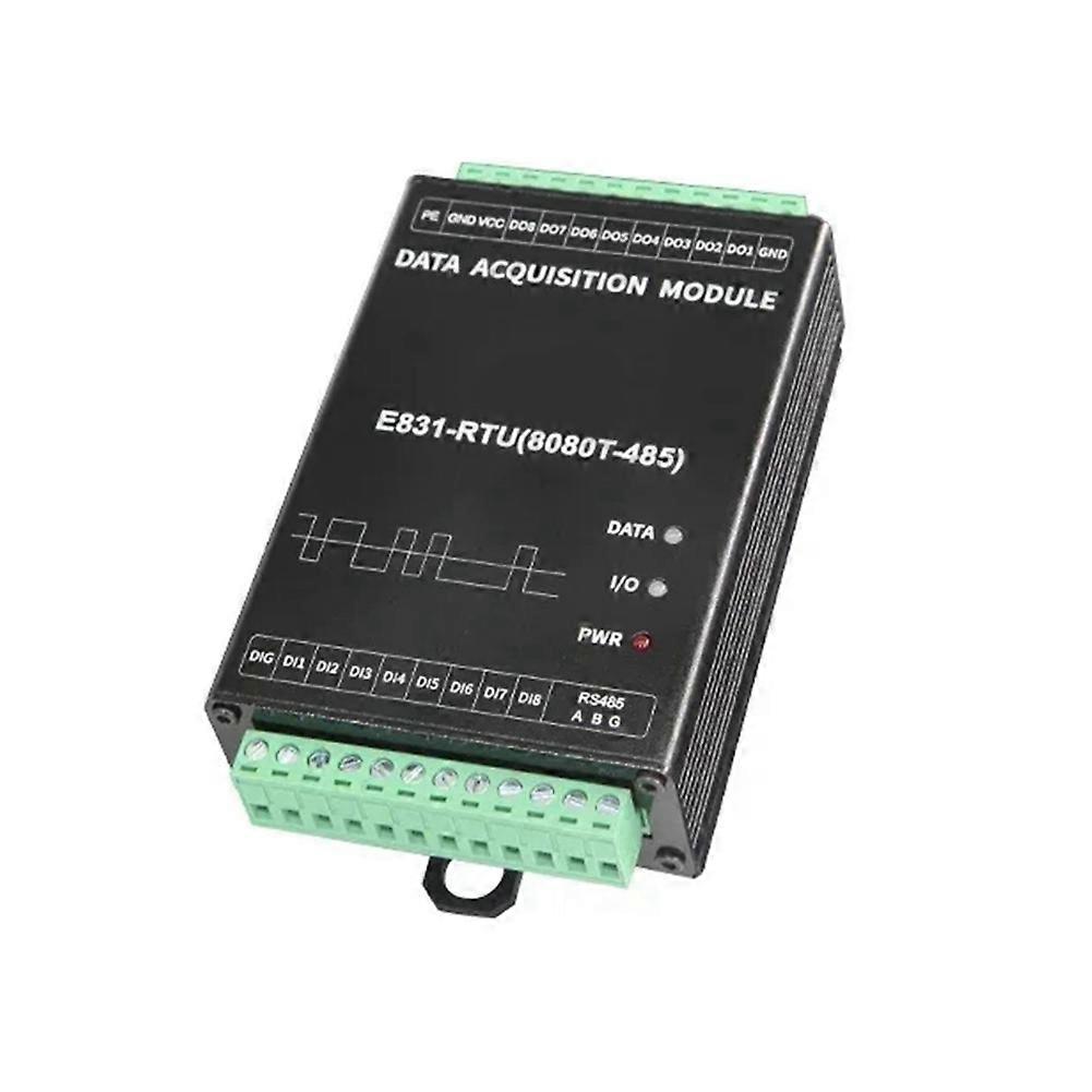 E831-RTU 16 Channel IO Controller, 8CH Digital Input Relay Output Modbus RTU RS485 Wireless IoT Modem