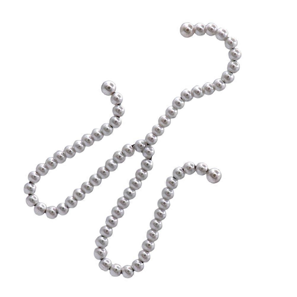 Double Hooks Shoes Drying Holder for Quick Drying Shoes White ABS