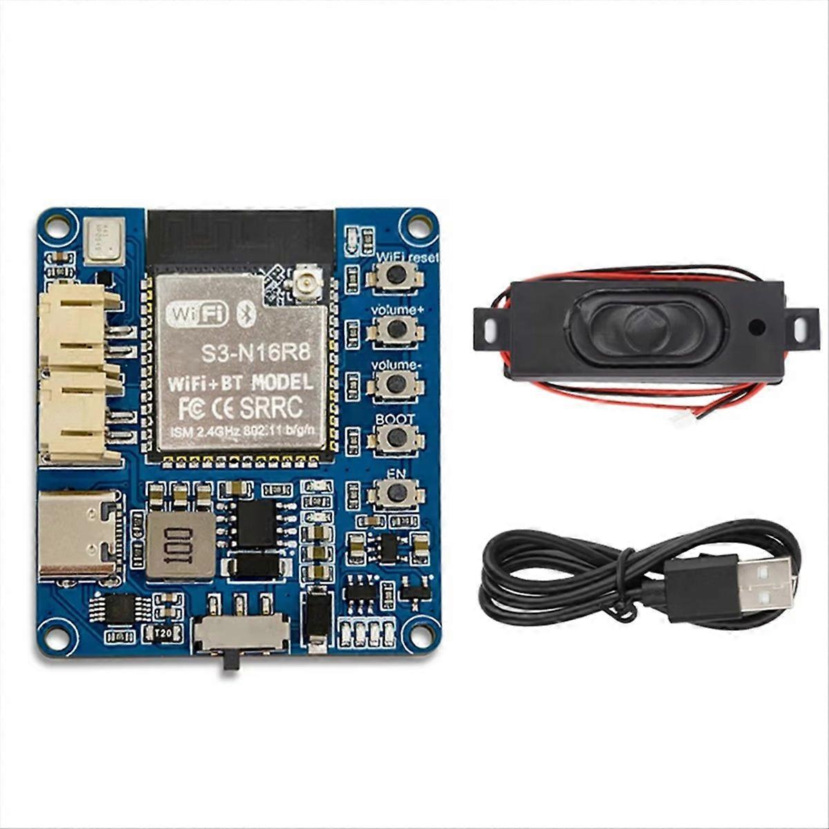 ESP32-S3 Voice Chat Module Xiaozhi AI Artificial Intelligence Development Board Supports Large Model Type-C