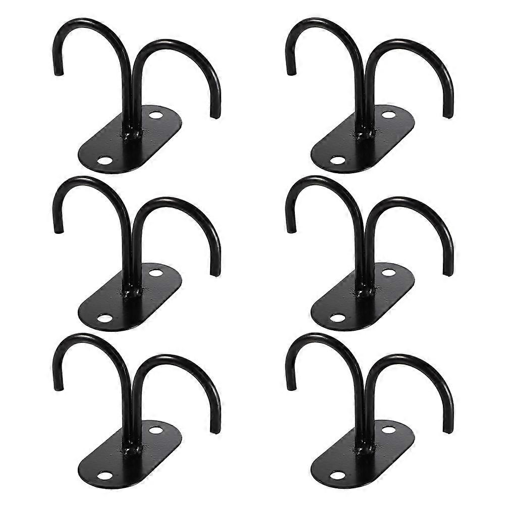 Kitchen Water Cup Holder Iron Rack for 6Pcs Cup Holders Storage