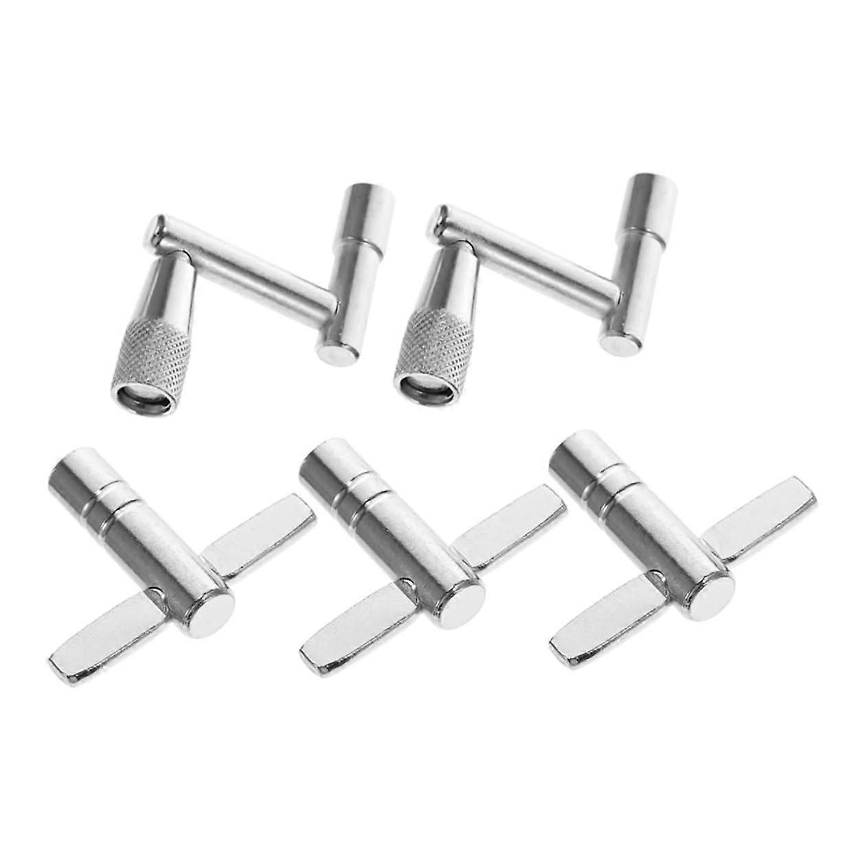 Drum Key Set with TShaped Wrenches, Fast Drum Tuning Kit for Percussion Hardware Adjustment