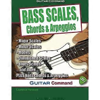 Bassskalen, Akkorde und Arpeggien
