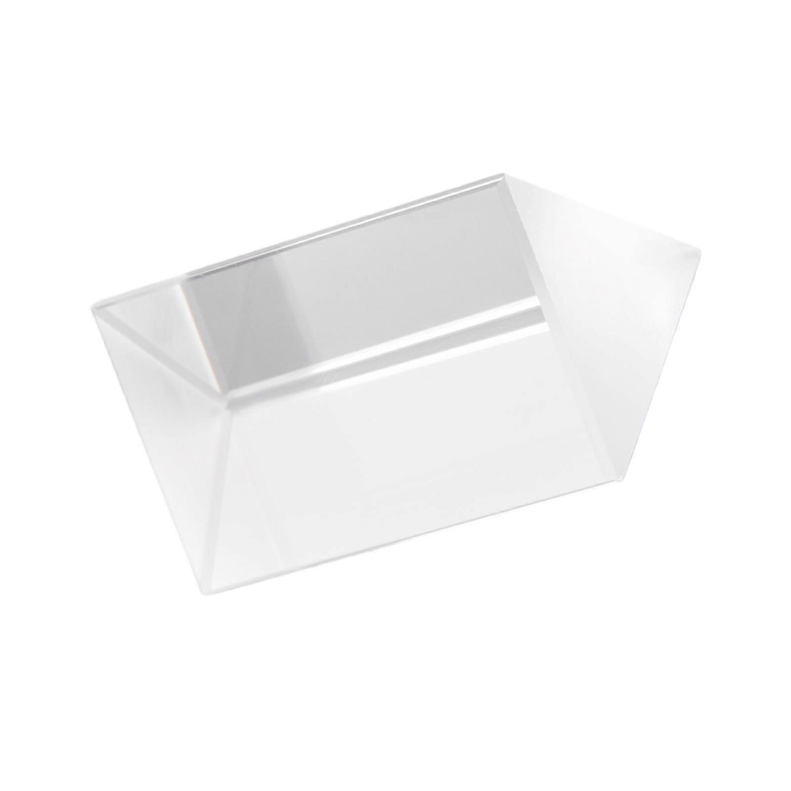 Durable Acrylic Triangular Prism For Safe Science Projects And Classroom Demonstrations Multicolor