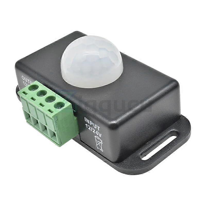 DC12V 24V PIR Motion Sensor Switch Adjustable Infrared Motion Detector Module for Light Control