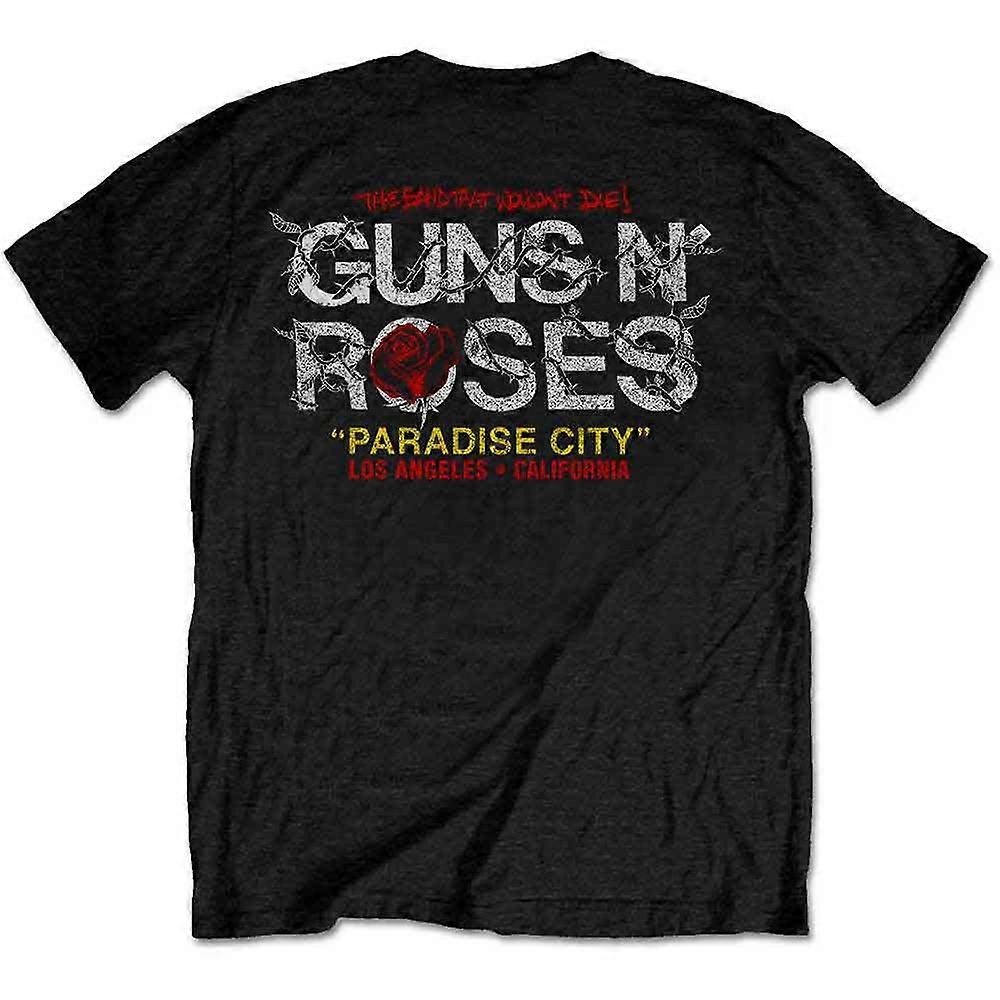 Guns N' Roses Rose Circle T Shirt