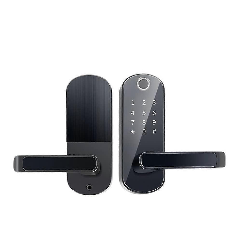 Smart Fingerprint Door Lock with Keyless Entry, App Control Compatible with Tuya, Multiple Unlock Methods, Weather Resistant