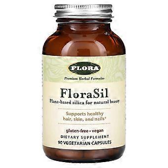 Flora, FloraSil, 90 Cápsulas Vegetarianas