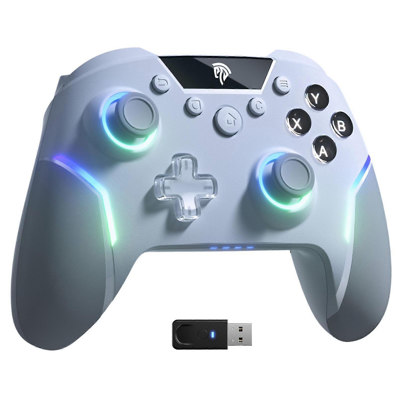 EasySMX X20 Wireless Enhanced RGB Controller For PC/NS/TV/Phone/Laptop