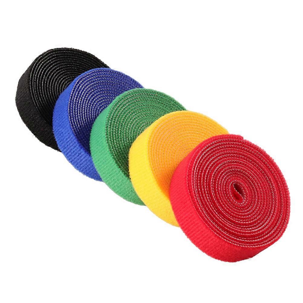 Cable Straps Hook and Loop for Cable Tying 1M Blue