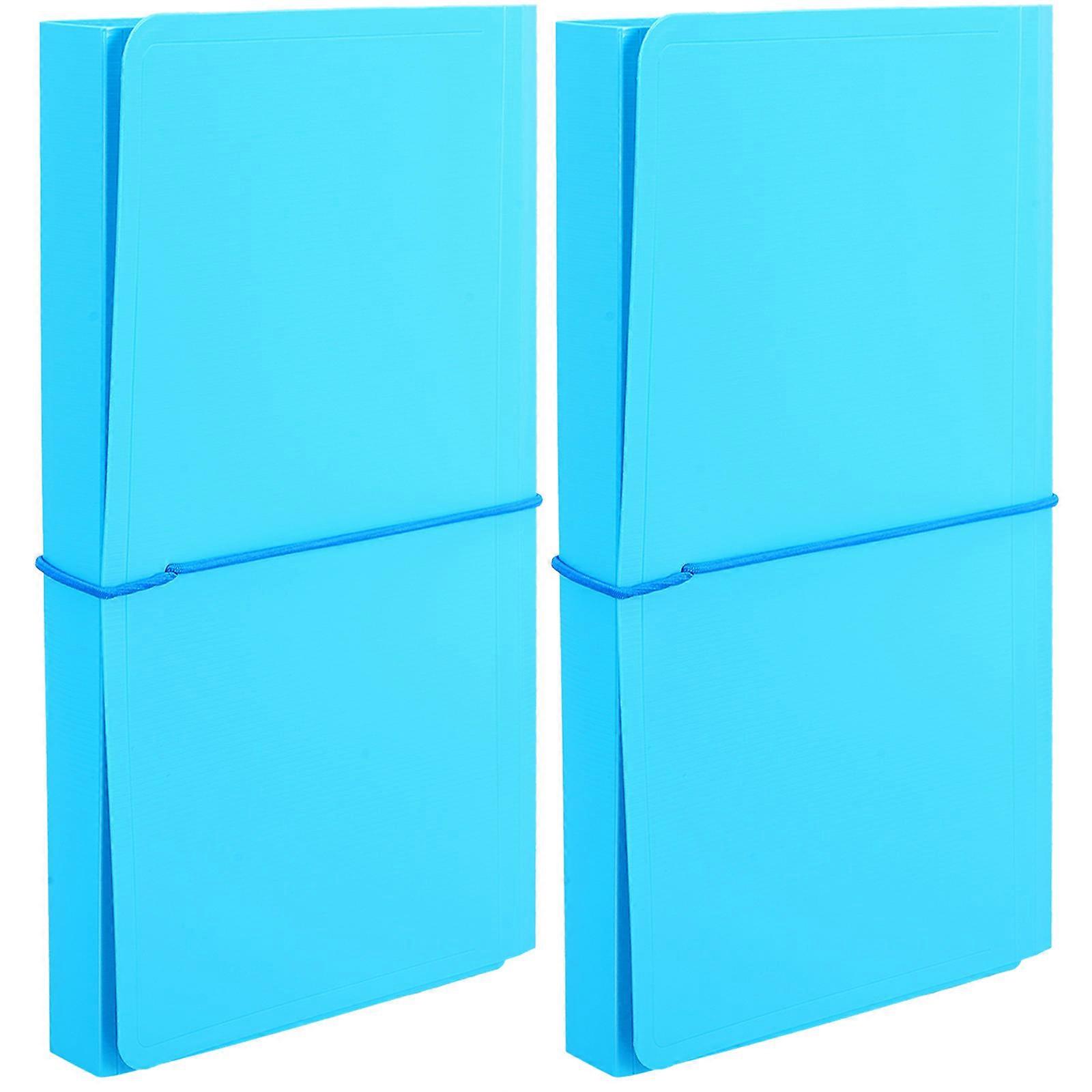 File Folder Accordion Folder for Organizing Documents with 2Pcs Portable Set