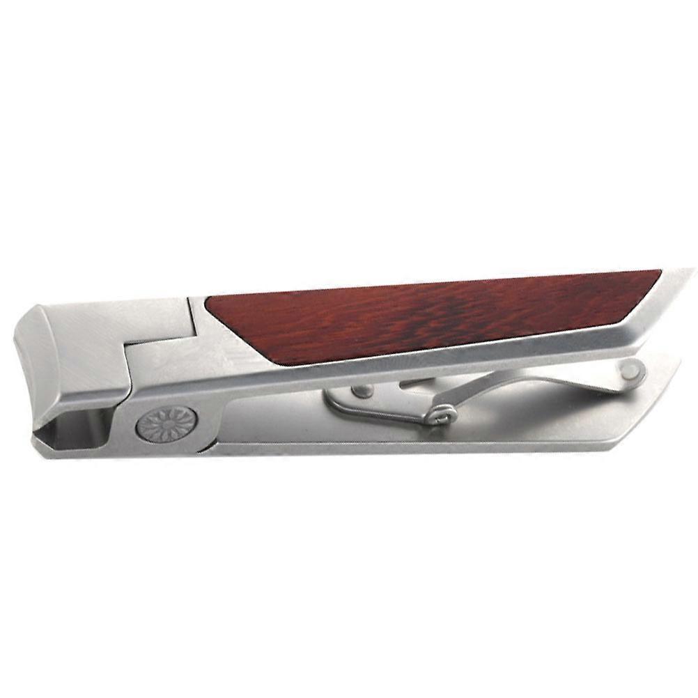 Durable Silver Nail Clipper for Thick Nails Efficient Manicure Tool