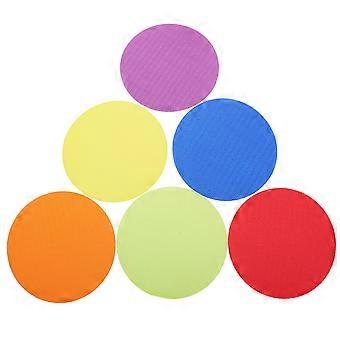 Carpet Markers Nylon for Kids 30Pcs Educational Carpet Stickers Assorted Color