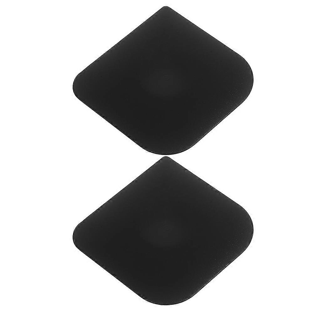 Cream Cake Smoother Tool 2Pcs for Kitchen Use Black