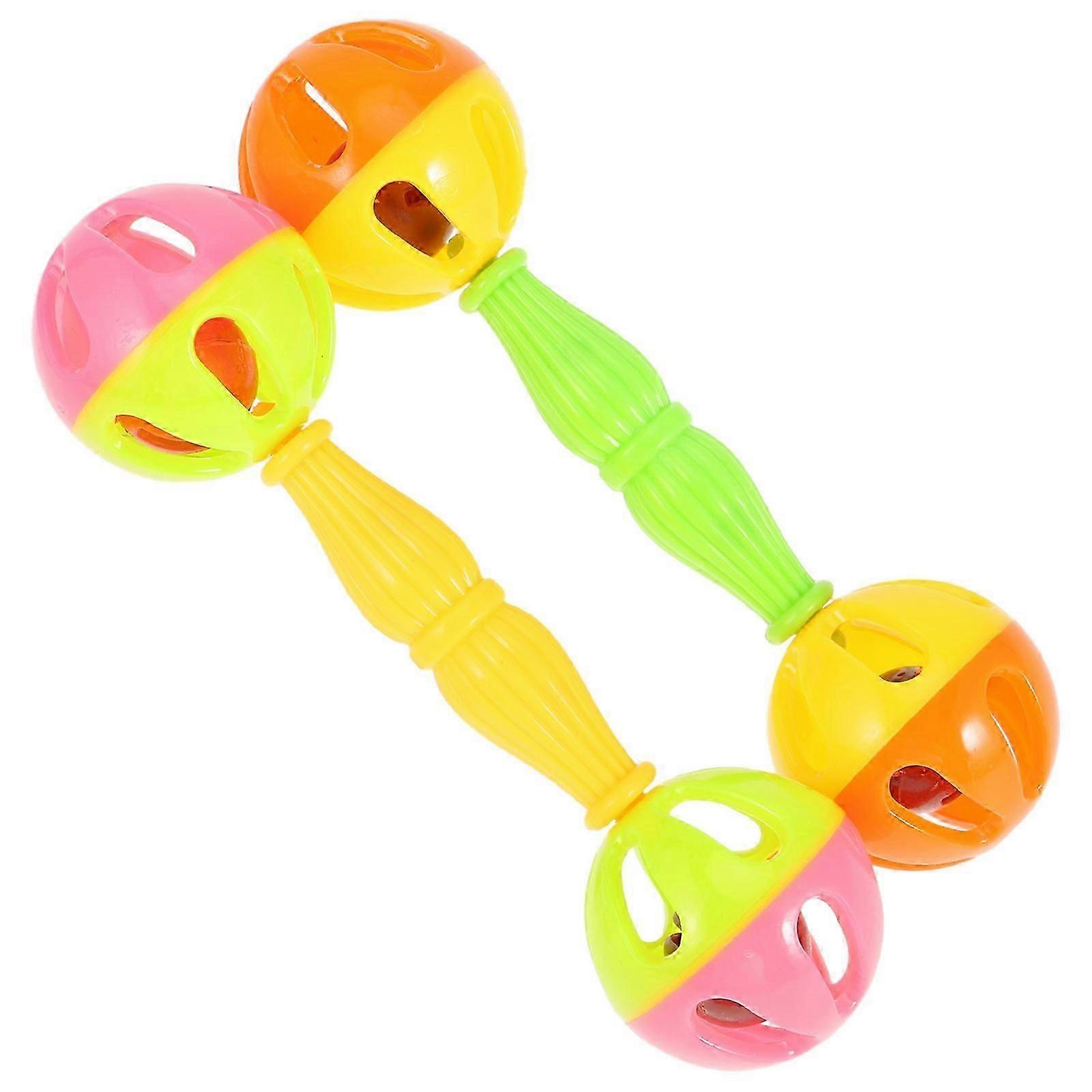 Double Head Plastic Ring Hammer for Parrots 2Pcs Set