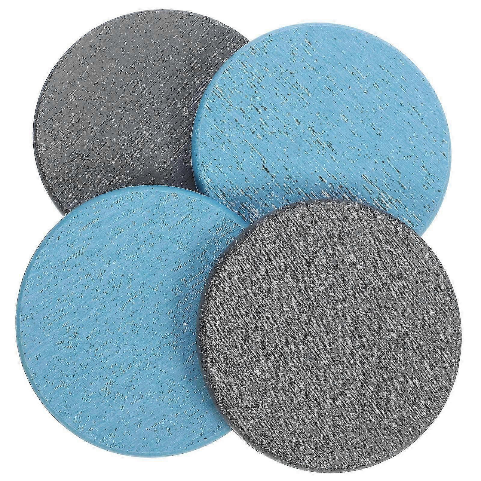 Absorbent Diatomite Coaster Water Absorbing Function 4Pcs Pack