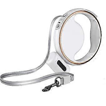 Retractable Dog Leash with LED Lights for Small Medium Dogs Pet Walking,l