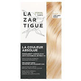 Lazartigue, Permanent Haircolor with Botanical Extracts, 9.00 Very Light Blond, 1 Application