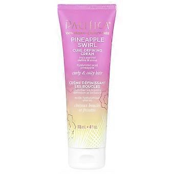 Pacifica, Crema per definire i ricci, Gusto ananas, 118 ml, Confezione da 2