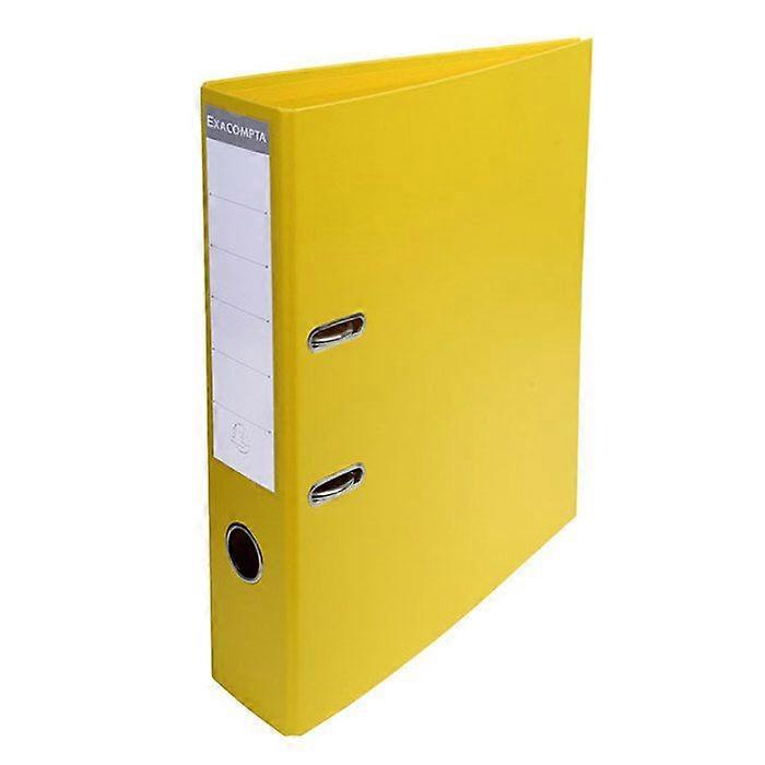 PVC-mapp A4 70 mm rygg gul