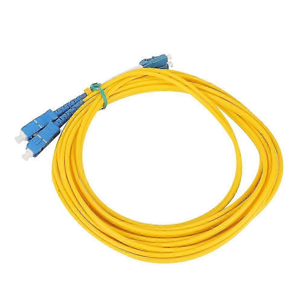 9.8ft SC-LC Fiber Optic Patch Cord PVC Singlemode Jumper Cable compatible withNetwork