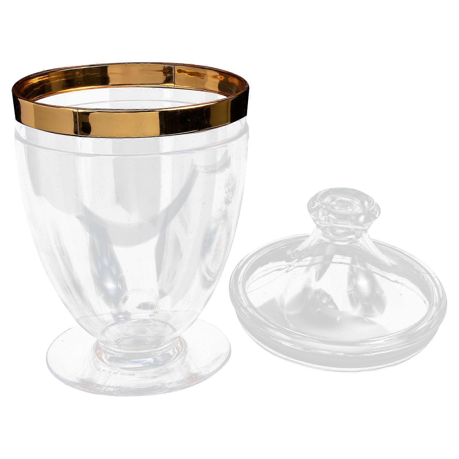 Transparent Candy Container Acrylic Cookie Holder for Storage Use