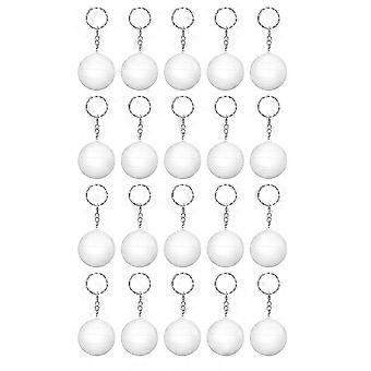 20 Pack Volleyball Ball Keychains For Party Favors,volleyball Stress Ball,school Carnival Reward,sp