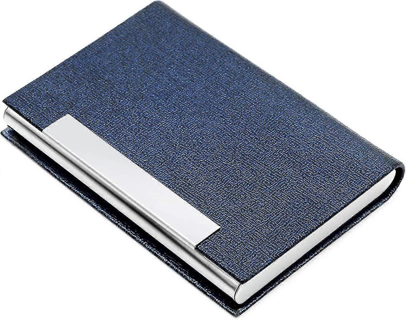 Pu Leather & Stainless Steel Multi Card Case