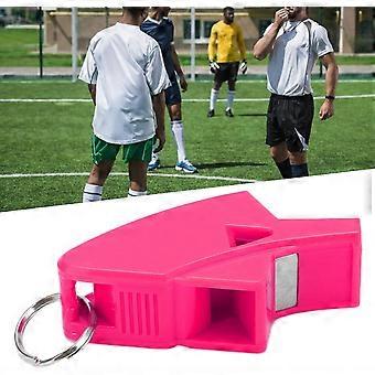 Dolphin Whistle for Competition Sports - Durable Resonant Whistle (Pink Red)