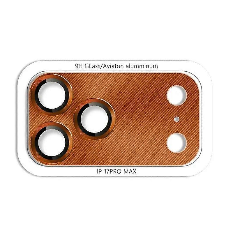 Rear Camera Glass Protector for iPhone 17 Pro Max Cosmic Orange