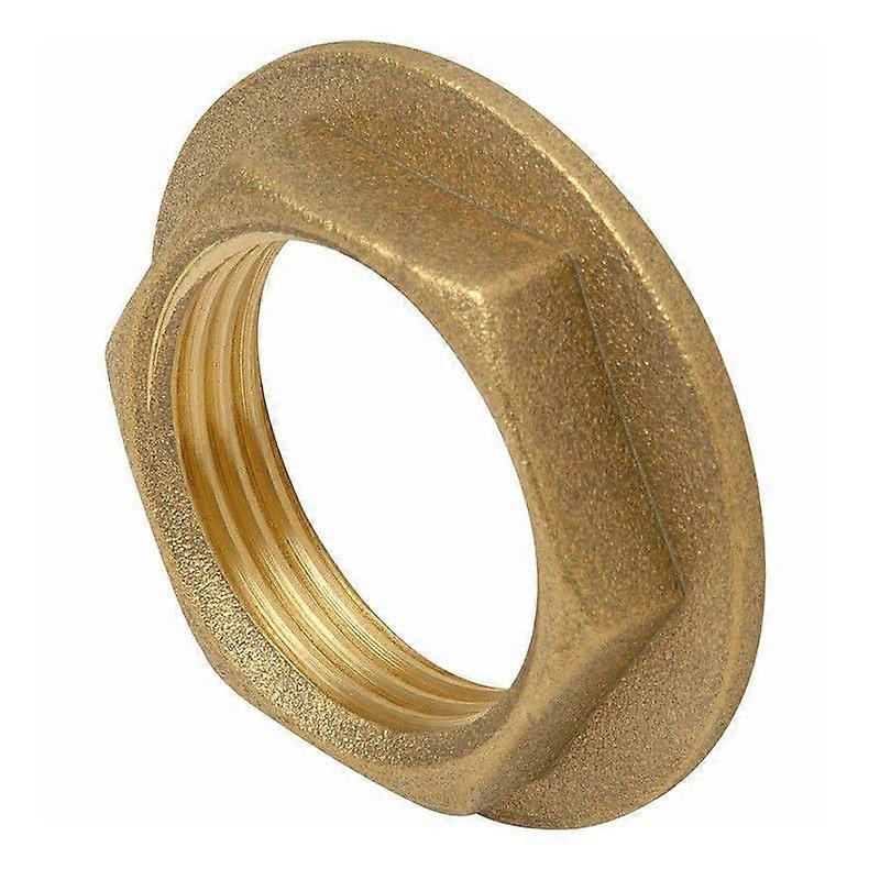 Bulk Pack x 10 Backnut Brass 32mm