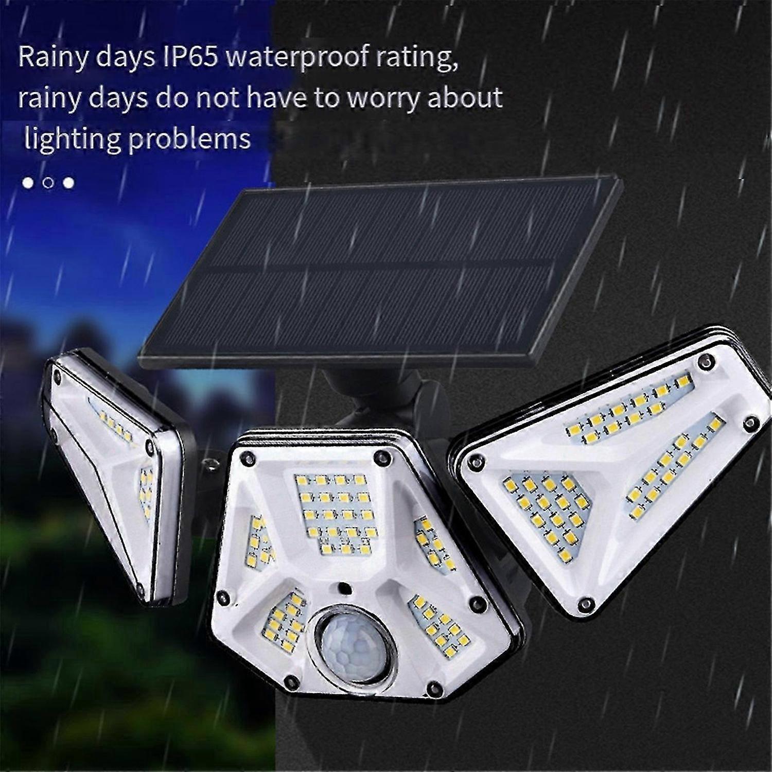 Outdoor Solar Light with Remote Control Solar Security Light