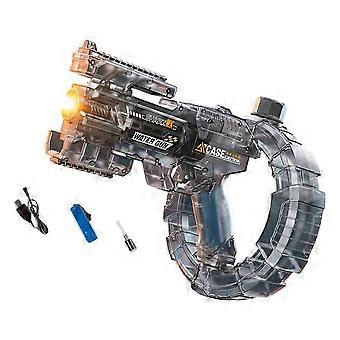 Electric Water Squirter, ABS Plastic, High Capacity Tank, Rapid Firing, for Pool Beach Outdoor Water Battles, Black