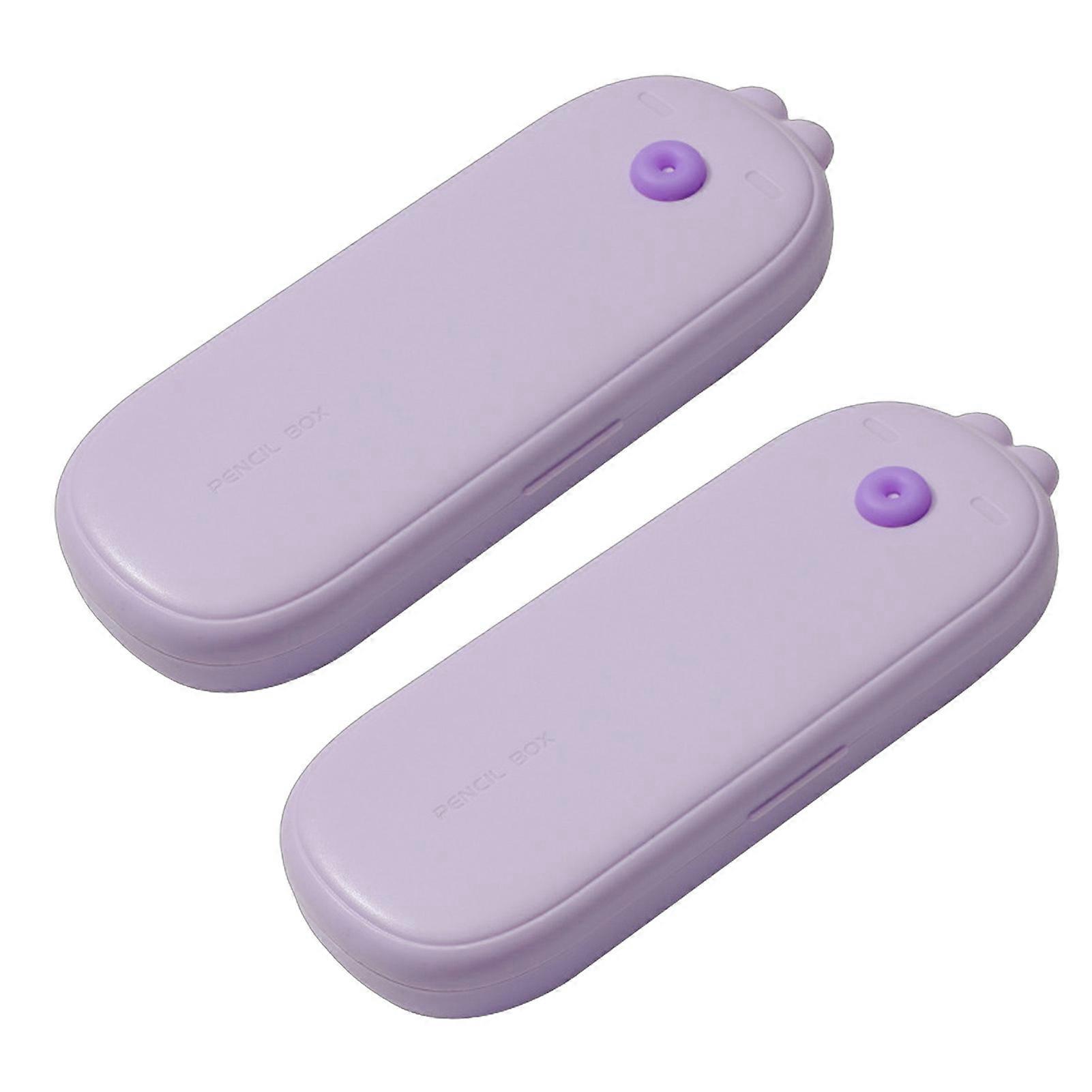 Macaron Pencil Box - Partitioned & Large Capacity for School