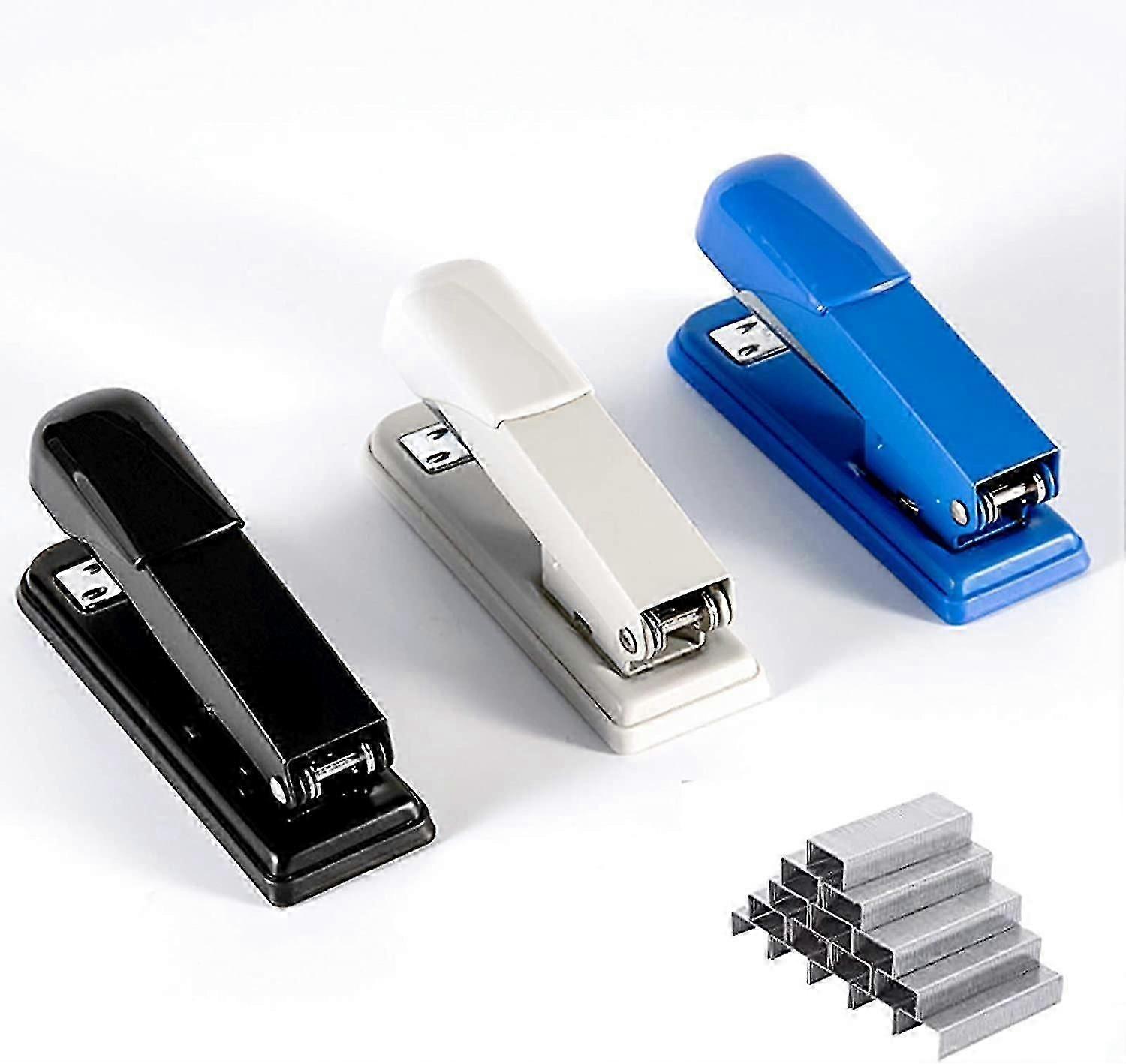 3 Pas Prum Stapler, 25-sheet Capacity, Durable Desktop Stapler Medium Manual Stapler For Office e School Use