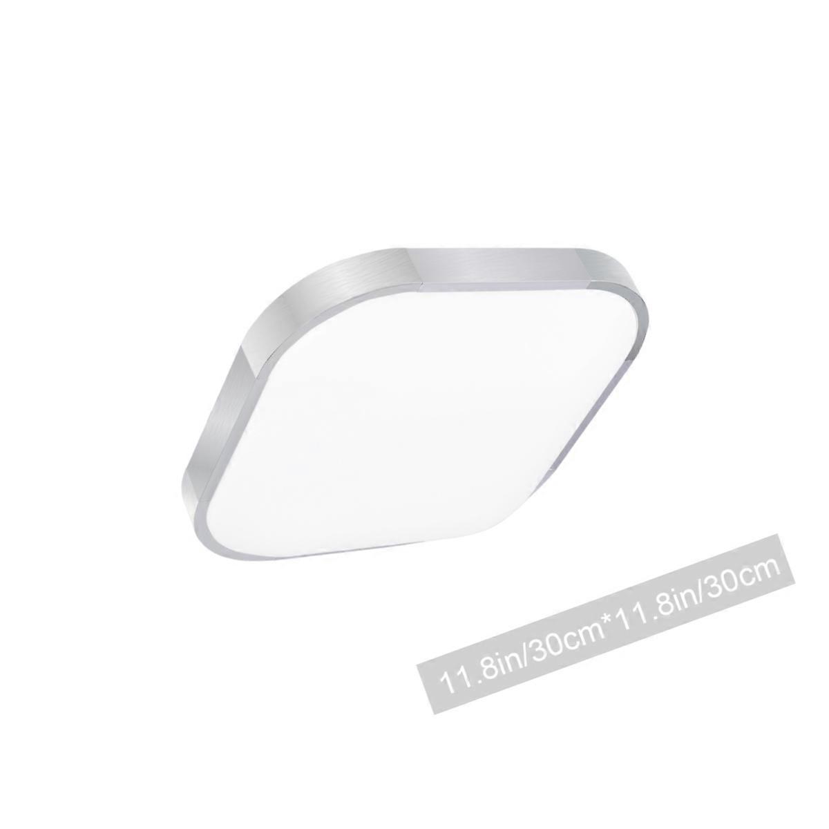 LED Ceiling Lamp Square Ceiling Light Fixture Mounted for Lighting White