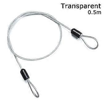 0.5/1/2Meters Bicycle Lock Wire Cycling Strong Steel Cable Lock MTB Road Bike Lock Rope Anti-theft Safety Bicycle Accessory