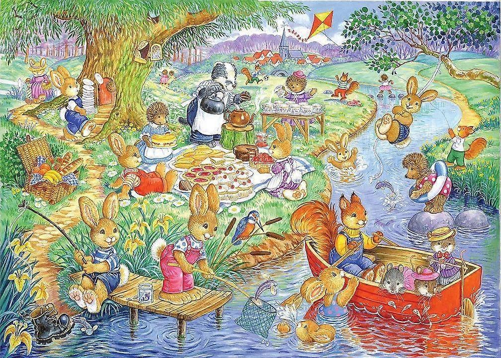 Picnic Time Puzzle 80 Pieces
