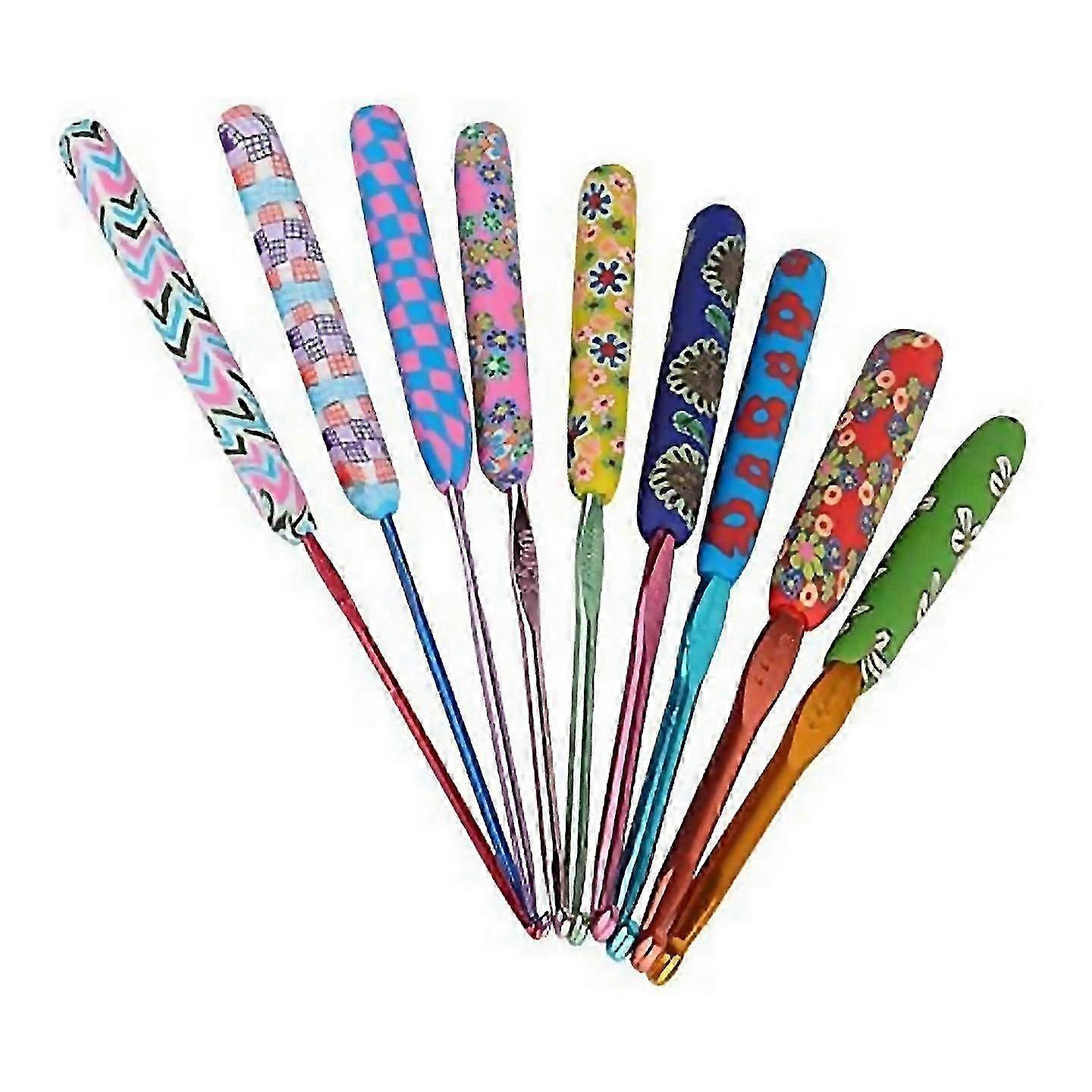 Soft-Grip Warm Crochet Hook Set