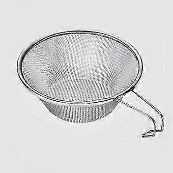 Stainless Steel Sierra Bowl with Strainer Outdoor Camping Picnic Colander Bowl Portable Cooking Draining Dish for Camping Kitchen