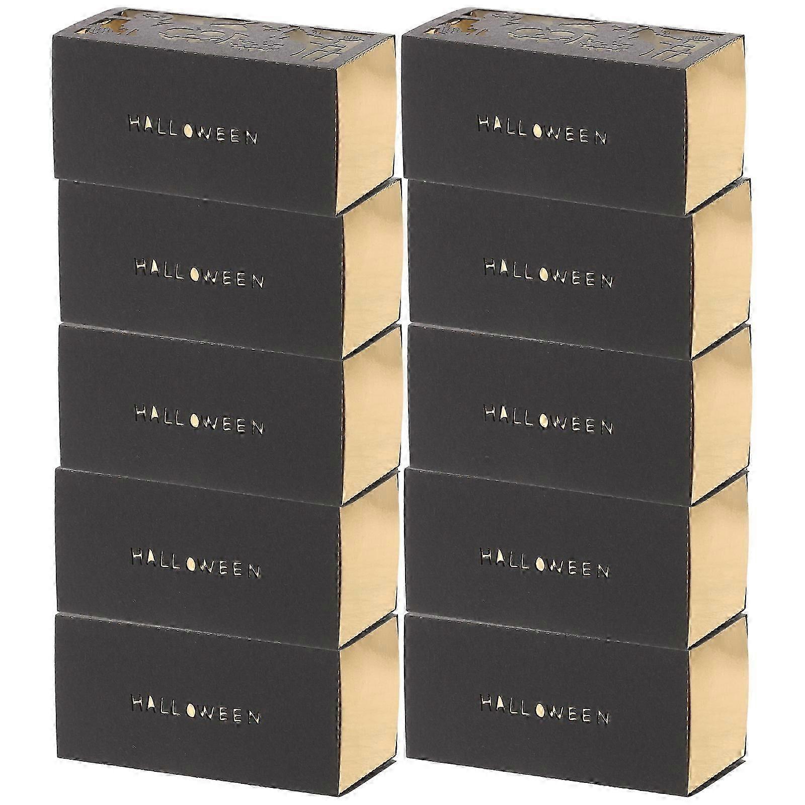 Halloween Decorative Paper Boxes 200Pcs for Wedding